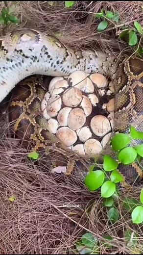 Why does a python hide its eggs? #ytshorts