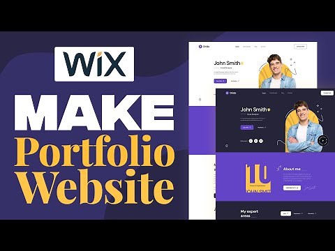 How to Use Wix to Make a Portfolio Website (2025) Step by Step Tutorial