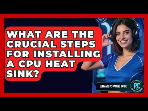 What Are The Crucial Steps For Installing A CPU Heat Sink? - Ultimate PC Gaming Guide