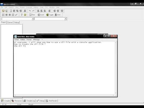 How to create your own DLL file - C/C++