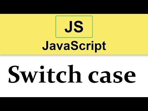 #10 JavaScript Tutorial | Switch case