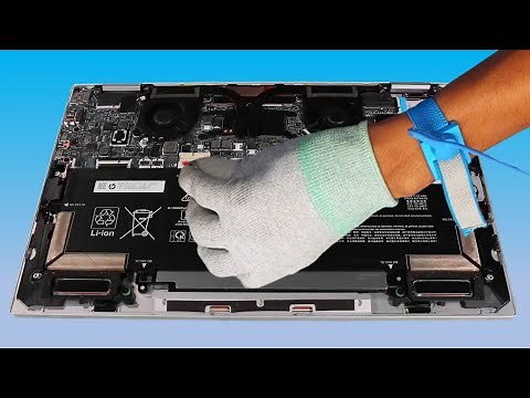 HP EliteBook x360 1040 G8 Laptop Battery Removing & Replacing – Disassemble & Battery Change