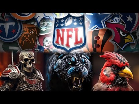 The NFL's New Look: AI Transforms Team Logos into Reality! - part 1