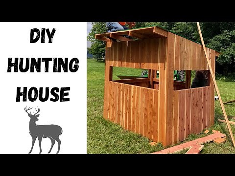 DIY Hunting Blind Build!