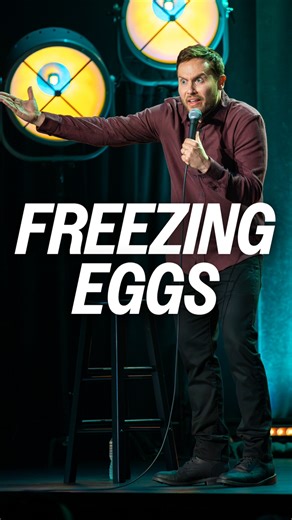I had no idea what women go through to freeze their eggs 🥚🧊😳🤯 My new special ‘London Fog’ is available now on my YouTube channel 📺 #eggfreezing #familyplanning #standupcomedy | ZoltanComedy