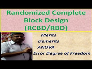 Randomized Complete Block Design