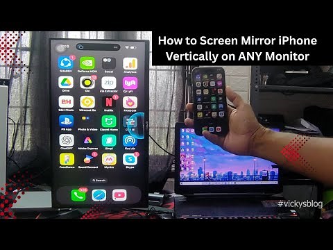 iPhone to Monitor Portrait Mode: Full Vertical Display Guide!