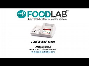 Food Industry: CDR FoodLab® analysis system for quality control in the
