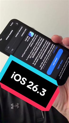 iOS 26.3 is here with features, updates and security patches. It’s available now around the world for everyone. #ios263 #apple #iphone
