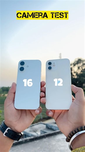 iPhone 12 vs iPhone 16 camera test 🔥