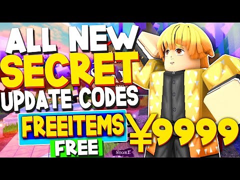 ALL NEW *SECRET* CODES in DEMON SLAYER RPG 2 CODES! (Demon Slayer RPG 2 Codes) ROBLOX