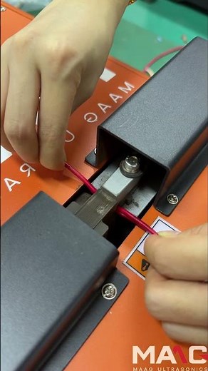 MAAG ultrasonic welding equipment—ultrasonic harness welding machine