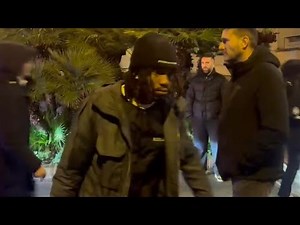 ATALANTA a NAPOLI sotto il diluvio ⛈️ Gesto di Lookman all'arrivo