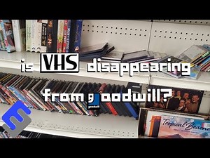 Is VHS Disappearing from Goodwill? (9,000 Subscriber Special)