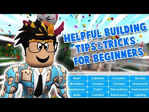 very useful BLOXBURG BUILDING TIPS AND TRICKS FOR BEGINNERS... probably helpful
