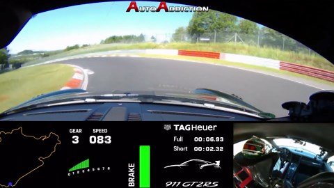 Porsche GT2 RS breaks Nürburgring lap record