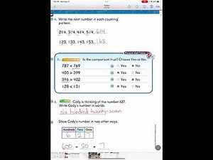 2nd Grade GoMath Chapter 2 Review