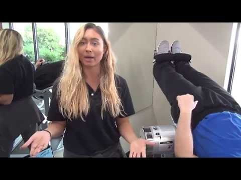 HOW TO USE AN INVERSION TABLE - STRETCHING/EXERCISE/REHAB - PRO FITNESS
