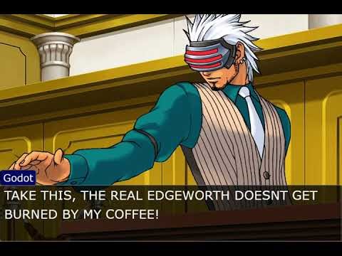 What if Edgeworth attitude was filled with Anger Part 2 (Objection.lol)