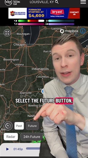 The latest WAVE Weather App update makes it easier to use the #radar! ⛈️ #waveweather #Louisville