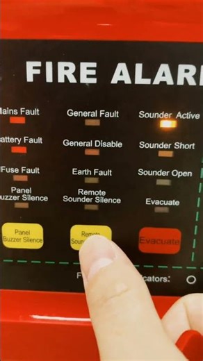 manual call point fire alarm system | pull station testing #firealarm #viral #funny #shorts