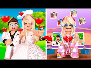 ENGAGEMENT TO BREAKING UP IN ROBLOX BROOKHAVEN!