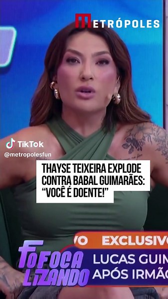 Briga de Babal Guimarães e Karla Lessa: Thayse Teixeira opina