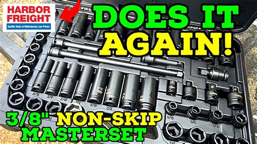 Harbor Freight Quinn 3/8" Master Impact Socket Set: A Must-Have for DIYers?