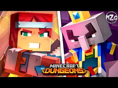 Minecraft Dungeons - All Bosses! - Zebratastic Moments