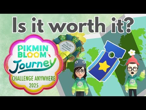 Pikmin Bloom Journey: Challenge Anywhere 2025!