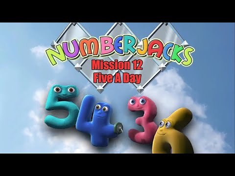 Mission 12 - Five A Day | Numberjacks