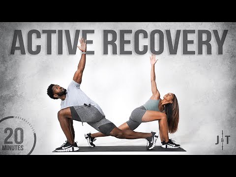 20 Minute Full Body Active Recovery Workout [No Equipment]