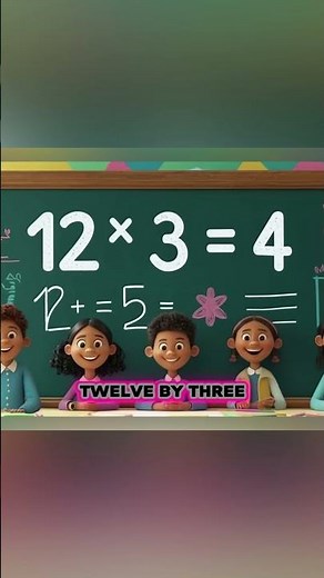 Let’s Divide! ✨ Fun Animated Division Song for Kids 🎶