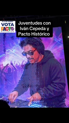 Las juventudes de #colombia están con #ivancepeda y el #pactohistorico para continuar el cambio de #petro #rave