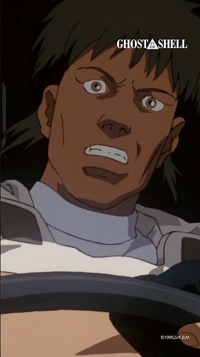 Motoko and Togusa come under concentrated fire from heavy rounds. #ghostintheshell #anime #shorts