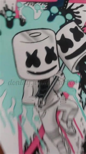 Marshmello Drawing Tutorial