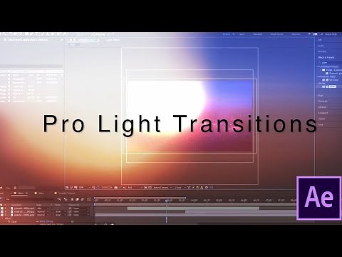 Pro Light Transitions in After Effects