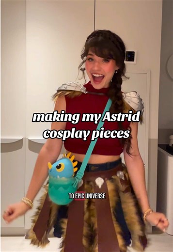 Creating an Astrid Hofferson Cosplay from How to Train Your Dragon