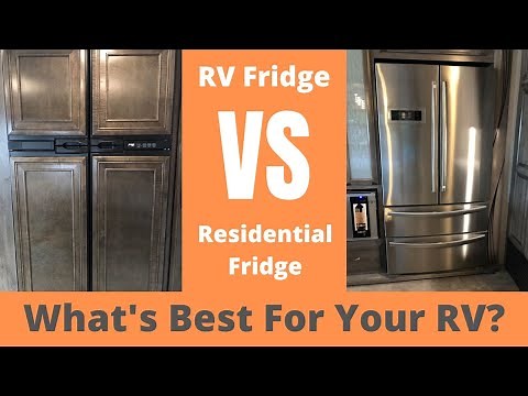 RV Fridges vs Residential Fridges - The Pros And Cons