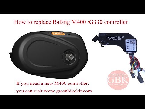 How to replace Bafang max drive M400 G330 Motor controller by Greenbikekit.com