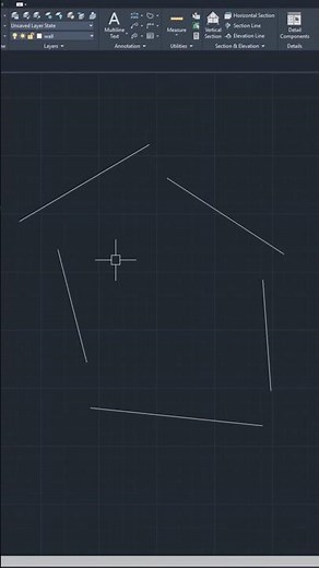AutoCAD Tips Day 01 | How to Connect Unclosed Lines into a Polyline | HOME LIVE'S #polylines#autocad