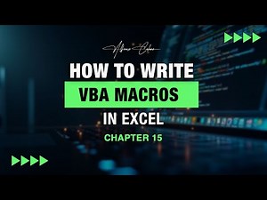 Mastering VBA Macros: A Step-by-Step Guide to Writing VBA Macros in Excel