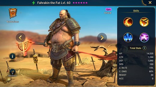 Fahrakin the Fat - HellHades - Raid Shadow Legends