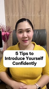 1.1M views · 17K reactions | 5 Tips to Introduce Yourself Confidently  #learnenglishwithteacheraubrey #tips #selfintroduction #speaking #practice | Learn English with Teacher Aubrey | Facebook