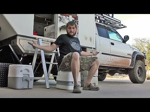 POOPING & CAMPING - 5 different style Toilets for your Van, Truck Camper, Trailer or RV