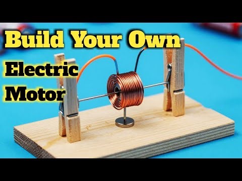 “Useful DIY Electronic Project: Build a Simple Electric Motor!”