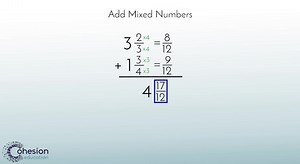 Add & Subtract Mixed Numbers