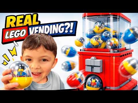 LEGO Vending Machine That ACTUALLY Dispenses Minifigures