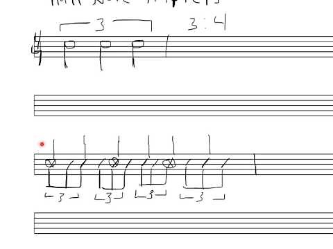 Half Note Triplets