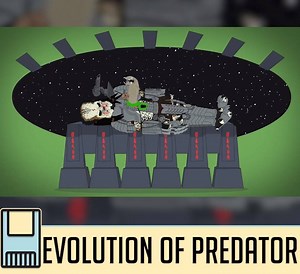 The evolution of The Predator! 🤯 Credit:: Tell it Animated | The Cartridge Family